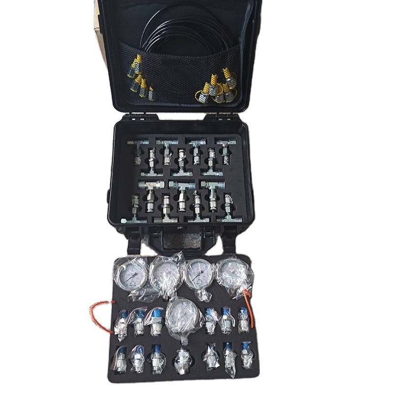 Excavator Pressure Gauge Kit  Pressure test Tool Diagnostic Tool