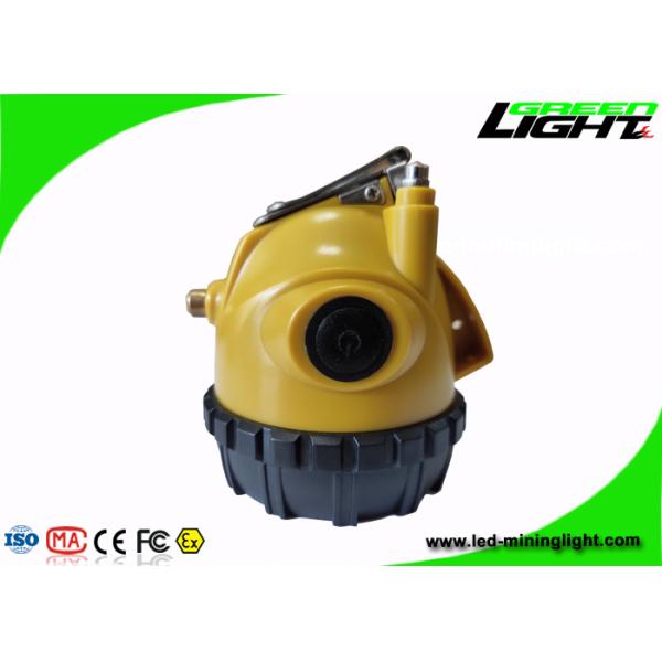 IP 68 Водонепроницаемая проводная шахтная лампа 221lum 15000Lux 6.8Ah Panasonic Battery Miner Headlight с задним сигнальным светом