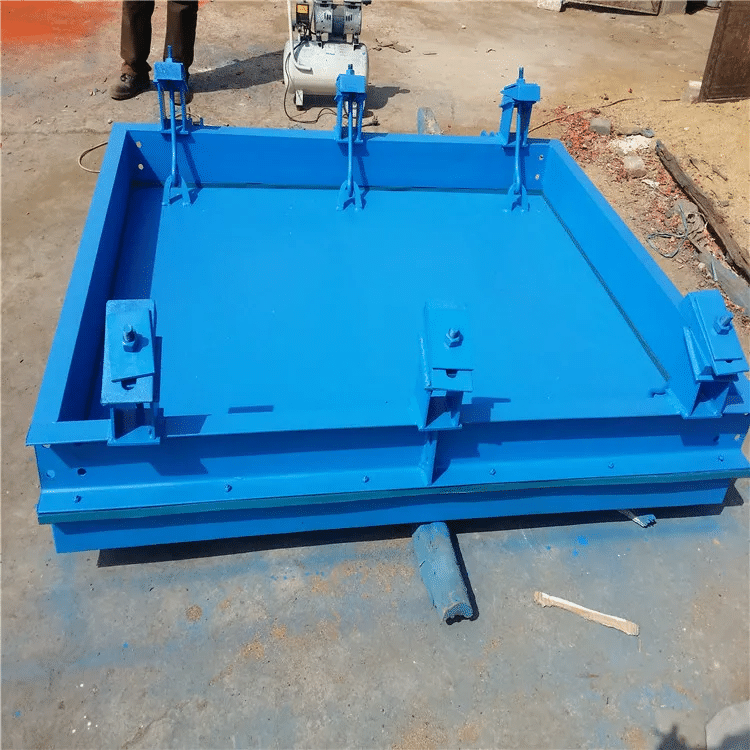 PRESSURELESS AIR DOOR, Underground Mine Ventilation Door, Low Opening Force, Auto-Close After Passage, No Reverse Air Door, For Intake & Return Airways Cross-Cut, Ideal for Coal Mines