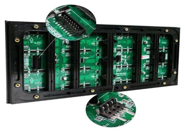 1R1G1B Advertising Led Display Board Steel Cabinet Material For Street Advertising