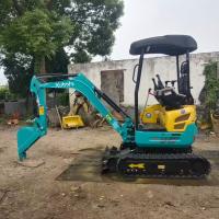 Excavadora Kubota U17 Económica e Ecológica com Hidráulica Avançada
