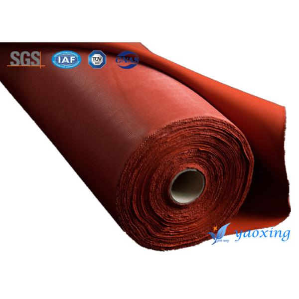 ткань стеклоткани силикона толщины 1.2mm анти- электрическая для тепловой мощности