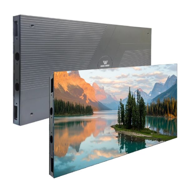 P1.25 Fine Pitch LED Display Flip-COB 600*337.5mm Die-casting AL 4.6kg