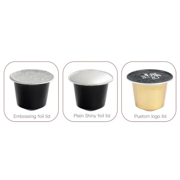 Wholesale Price Compatible Espresso Capsules Disposable Coffee Capsule With Lid