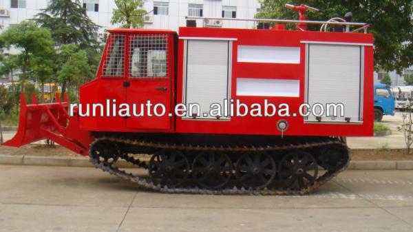 5000L Forest Firefighting Truck Crawler Forest Fire Engines Diesel Fuel Type