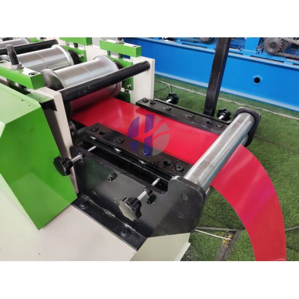 PLC Control Profile Roll Forming Machine M Shaped Cold Bending Equipment