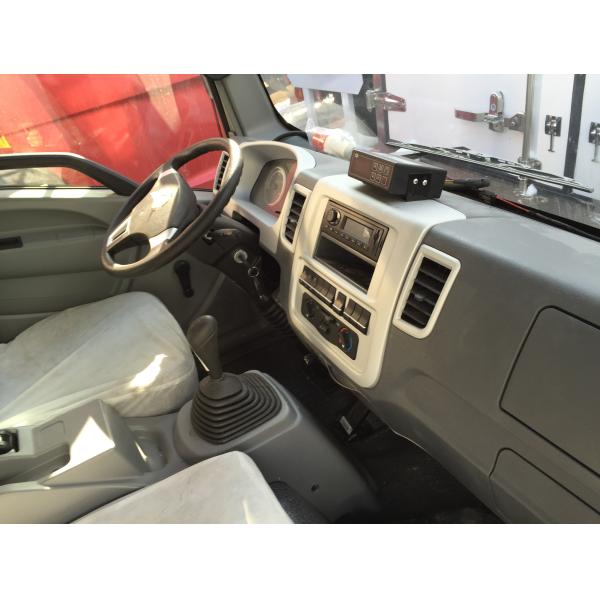 CCC / BV Refrigerated FRP Sandwich Panels Box Truck 95 hp Euro IV for meat and fish