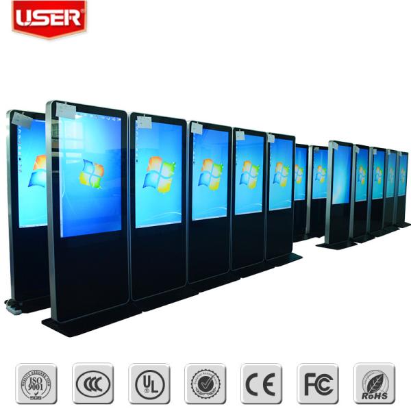 49'' floor standing Android  digital signage adertising display
