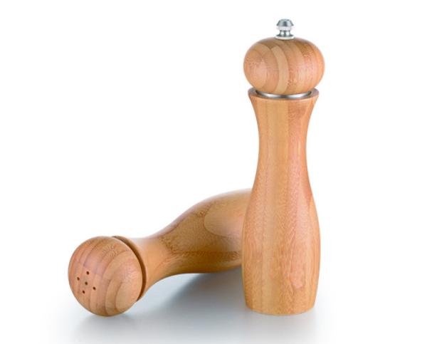 Bamboo Manual pepper and salt grinders