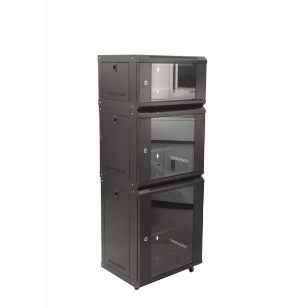 Stock 19 inch 6U Wall Hanging Server Cabinet with 60 kg Static Loading and Competitive