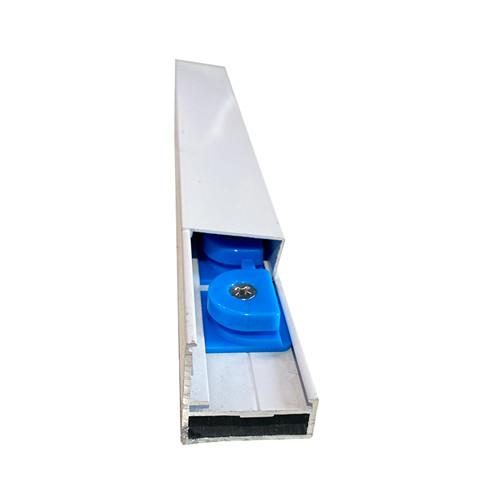 Screw Fixed Anti Theft Invisible Grille With 2.5mm Wire Diameter And Side Covers