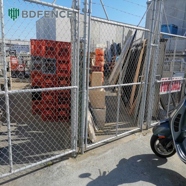 BBQ Area Chain Link Fence Fire Safety