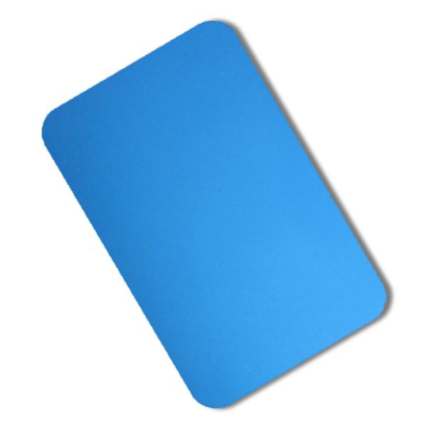 201 304 8K Blue Stainless Steel Sheet Metal 0.8mm PVD Super Mirror Luxury