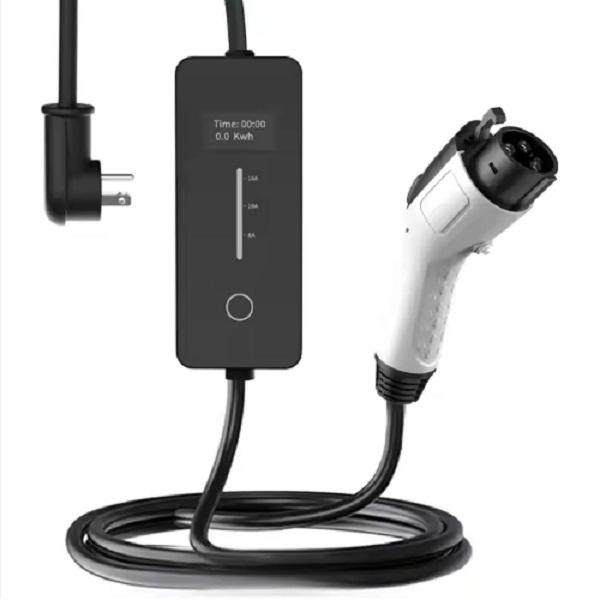 J1772 Portable EV Charger 40A 3.5KW-7KW 220V-240V