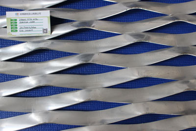 Покрытая порошком домашним сетка металла украшения расширенная алюминием для строя фасада