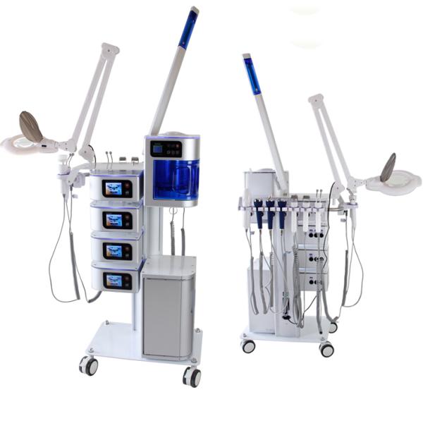 Робот для лица 7 в 1, многофункциональный уход за кожей, лифтинг для лица, средство для удаления угрей, косметическое устройство для салона красоты