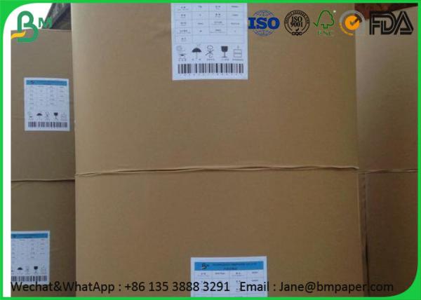 Wood Pulp WFC Woodfree Printing Paper , 60 70 80gsm Bond Paper In Reels