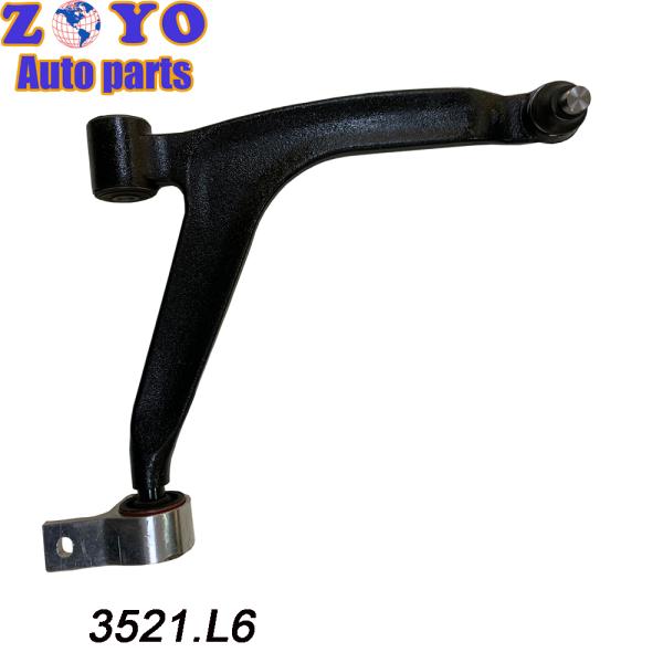 OEM Standard 3521.L6 Forged Lower Control Arm for Peugeot Partner 96-17