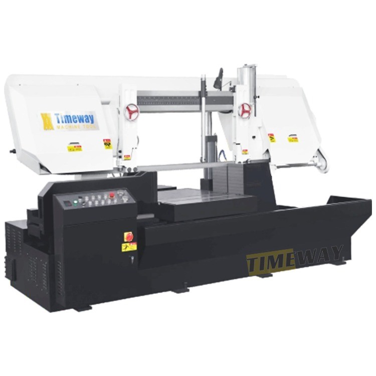 Semi-auto Band Saw Sawing Machine with Manual Saw Blade Tension Method