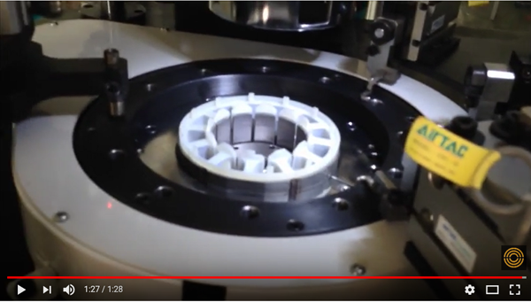 220V 12 Poles Compressor Motor Needle Winder For Inside Slot Coil Winding Machine