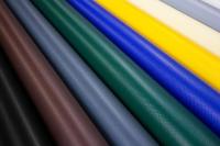 Tissu polyester B1 ignifuge avec revêtement en PVC pour tentes