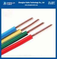 H07V-U Building Housing Electrical Wire PVC Insulated Copper Single Core 450/750V CU/PVC 10mm2  IEC 60227­1