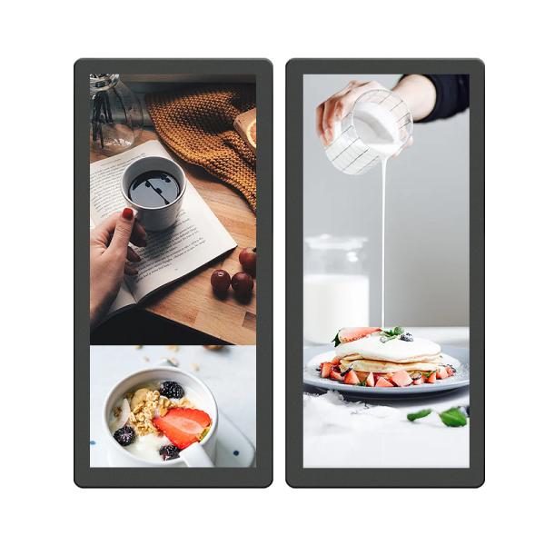25 inch Wall Mount LCD Display Elevator Advertising Player Vertical screen digital signage