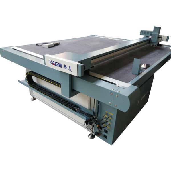 Single Ply CNC Digital Fabric Textile Cutting Machine with Round Knife Vibration Cutter