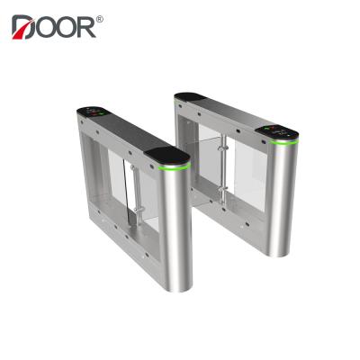 SUS304 Stainless Steel Swing Turnstile Gate Support IC/ID Card