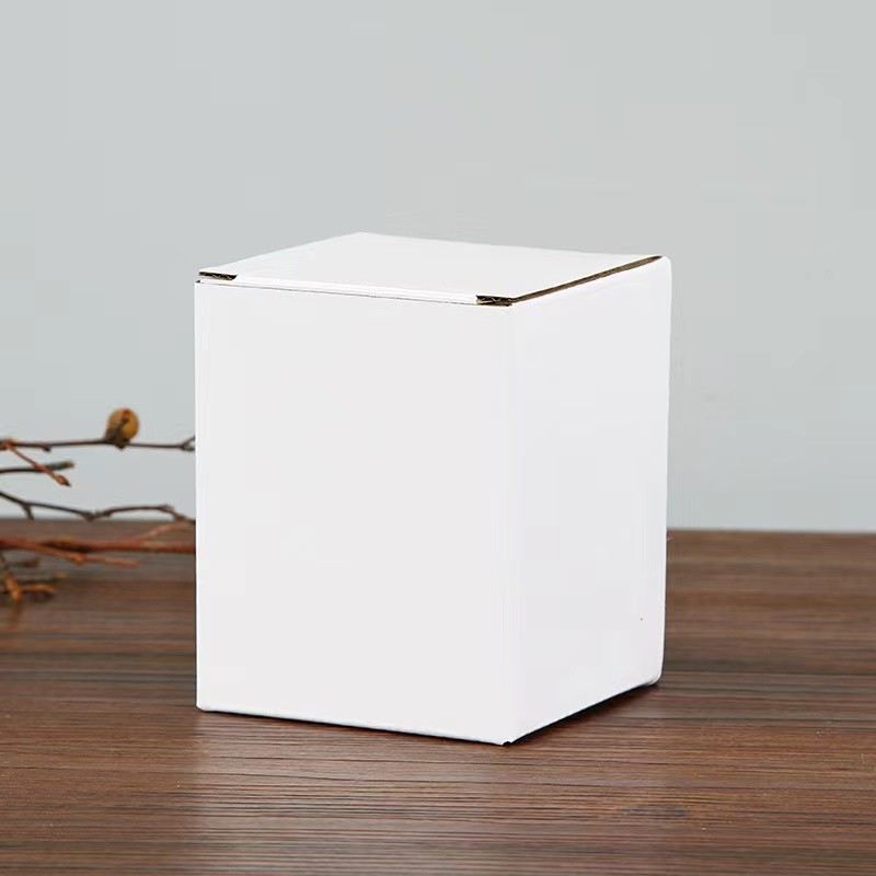 белые картонные коробки 250gsm 12x12x12cm 24x24x24cm 10.3x10.3x11cm