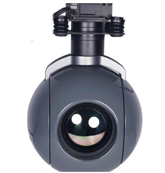 50mm Lens Drone Thermal Cameras 12V - 16V Gimbal Drone Camera