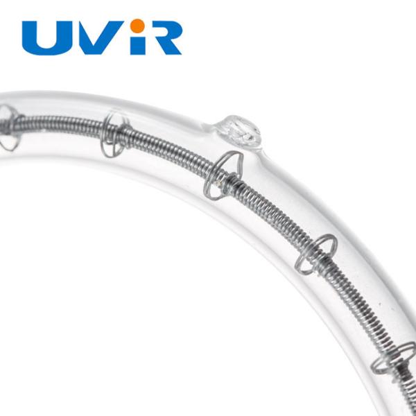 240V 1000W галоген кварцевая кольцевая инфракрасная нагревательная лампа