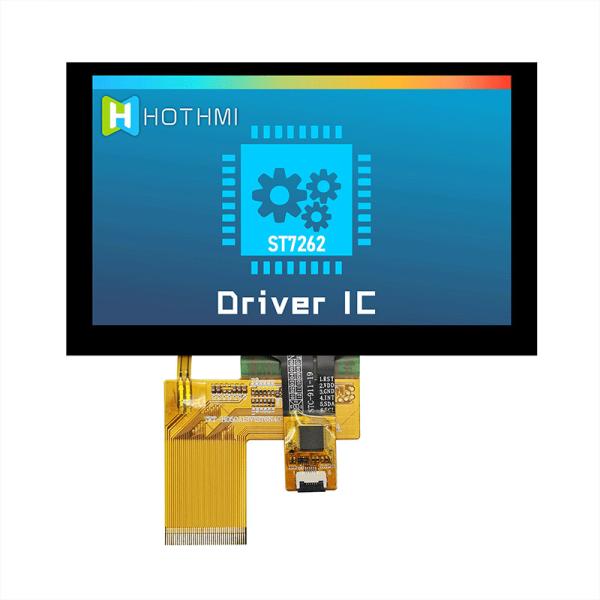 5 экран касания модуля температуры TFT LCD монитора дюйма 800X480 Pcap широкий