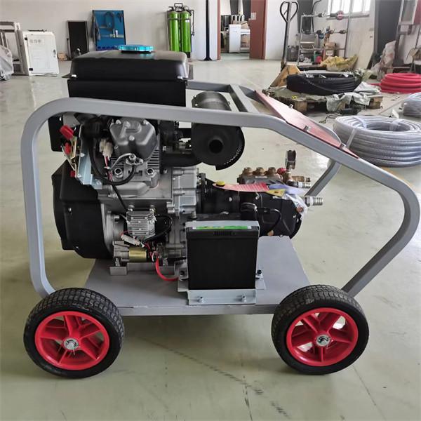 High Pressure Water Jet Sewer Cleaning Machine Water Gun For Oil And Scale Removal