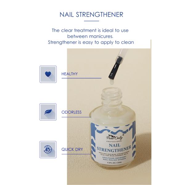 Personnalisez votre propre vernis fortifiant naturel pour ongles Source de lumière NON-LED pour des ongles sains et forts