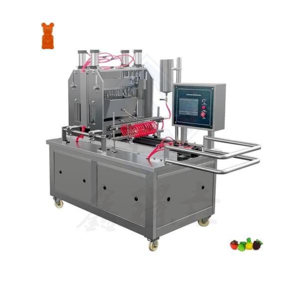 Stainless Steel Cherry Rings Gummy Candy Making Machine for Country Markets 20-50kg/h