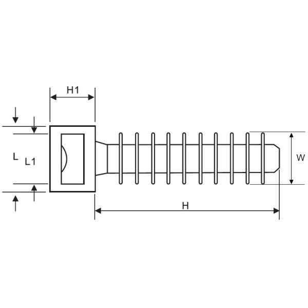 DEMOELE cable tie holder