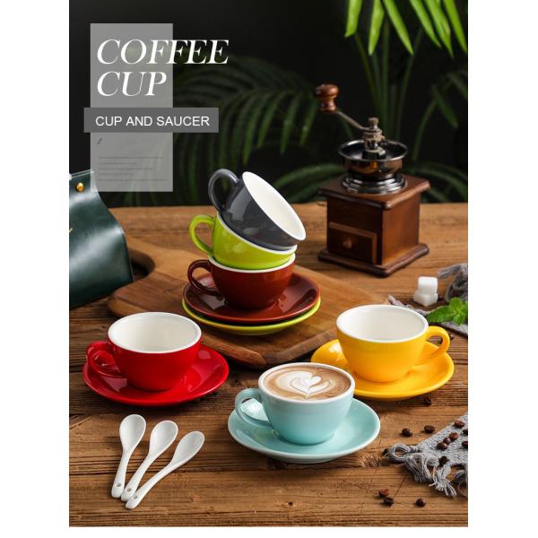 Drinkware Fashion Coffee Cups Ceramic Cappuccino Cups