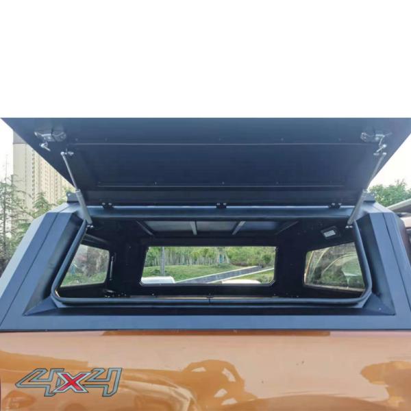 cubierta dura de acero del Tonneau del negro 4x4 para Toyota Hilux Ford Ranger F150 BT50 Dmax