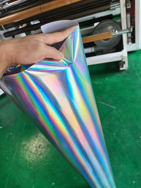 Etiqueta holográfica adesiva do vinil do laser do vinil autoadesivo holográfico imprimível do Eco-solvente com para impressão de Digitas