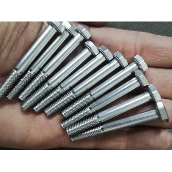 Stainless Steel Hexagon Head Bolts Half Thread DIN931 / M10