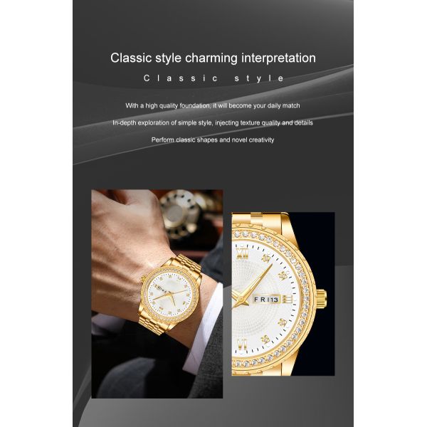 Luxury Quartz Watches · OEM/ODM | Logo Customization Available