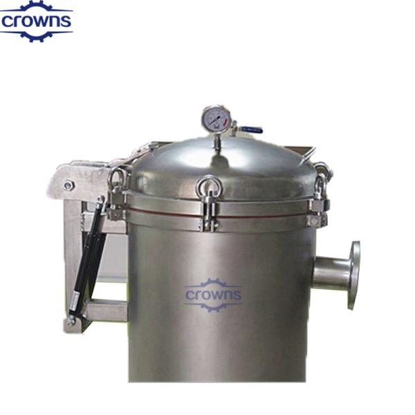 Industrial Stainless Steel Bag Filter Housing for Water Filtration Equipment
