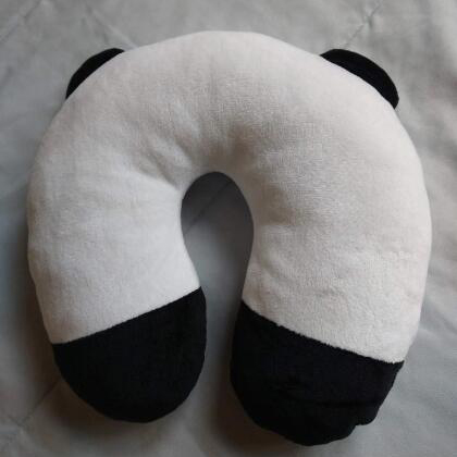 Custom Stuffed Panda Design Plush Soft Pillows for Kids Anti-pilling Eco-friendly