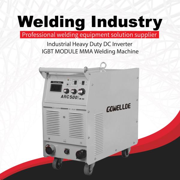 Inverter MMA welder Industrial Use ARC MMA Welder 24.5KG portable welding machineMachine ARC500