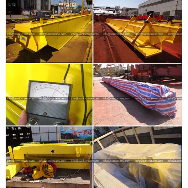 Equipo superior de grúa de construcción Amarillo/rojo Carga de elevación de 10 a 75 t Alturas de elevación de 6 a 18 m