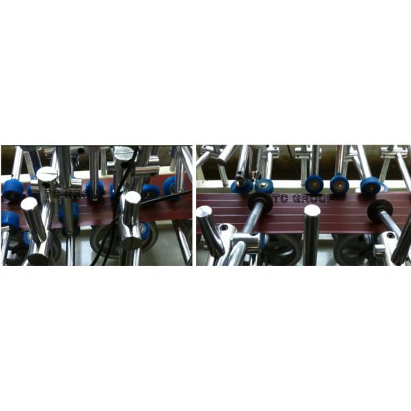 TC Other Woodworking Machinery  Woodveneer Frame Aluminum Strip EVA Hot Glue Profile Wrapping Machine