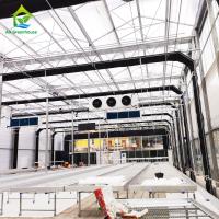 Serre chaude légère automatique de feuille de polycarbonate de largeur de la serre chaude 6m-12m de privation d'ODM