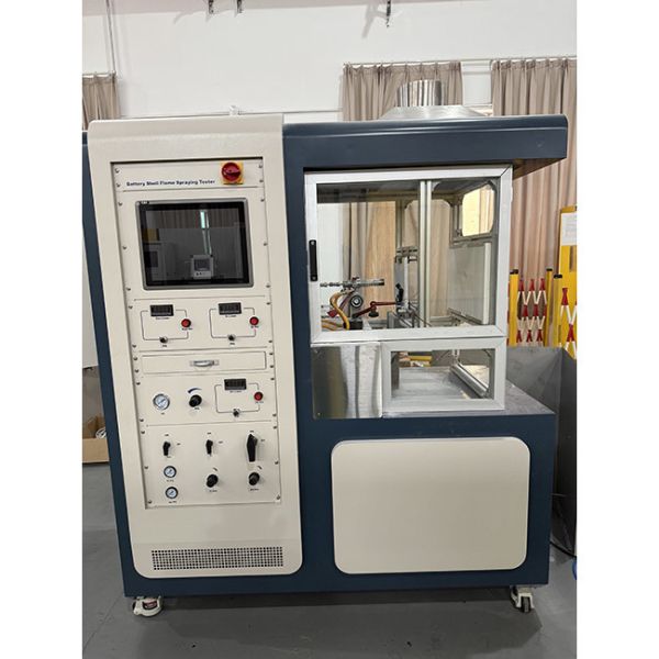 UL 2596 Torch and Grit Test Apparatus for Battery Enclosure Flame Ejection Testing