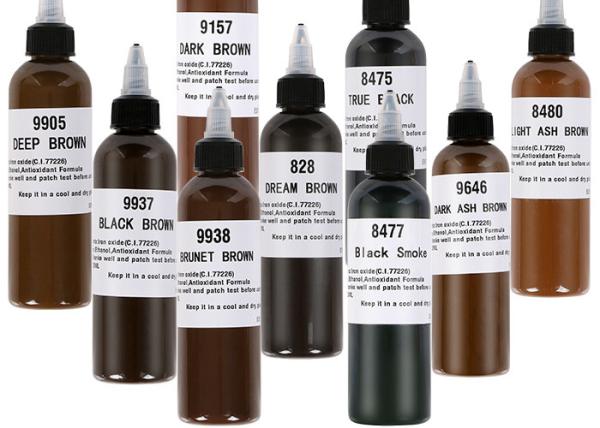 Lushcolor Semi Permanent Makeup Pigments Semi Paste Eyebrow Micropigmentation Ink